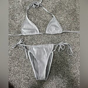 ribbed bikini set